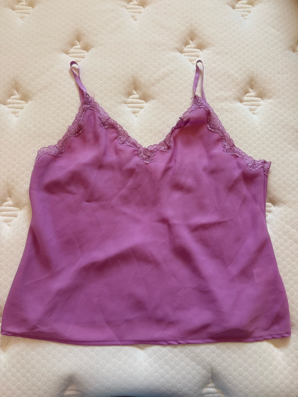 Apt. 9 Lilac Lace-Trim Camisole